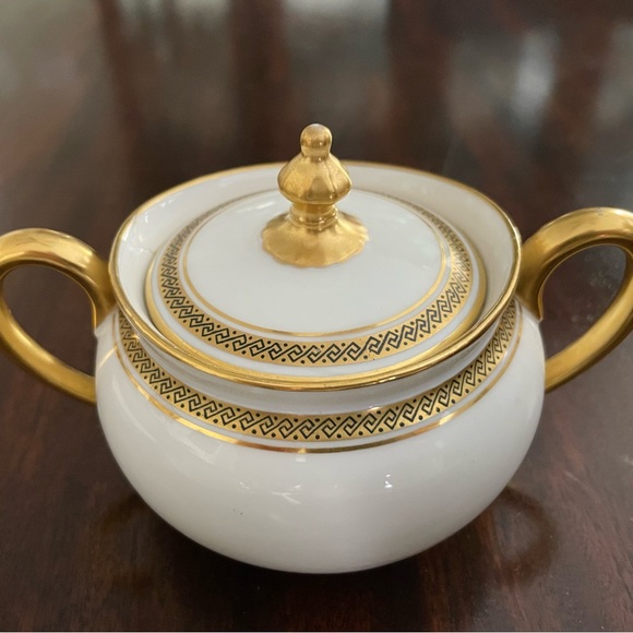 Limoges for Gump's - Antique White Porcelain China w Gold Gilt. VGUC and rare! - Picture 4 of 6